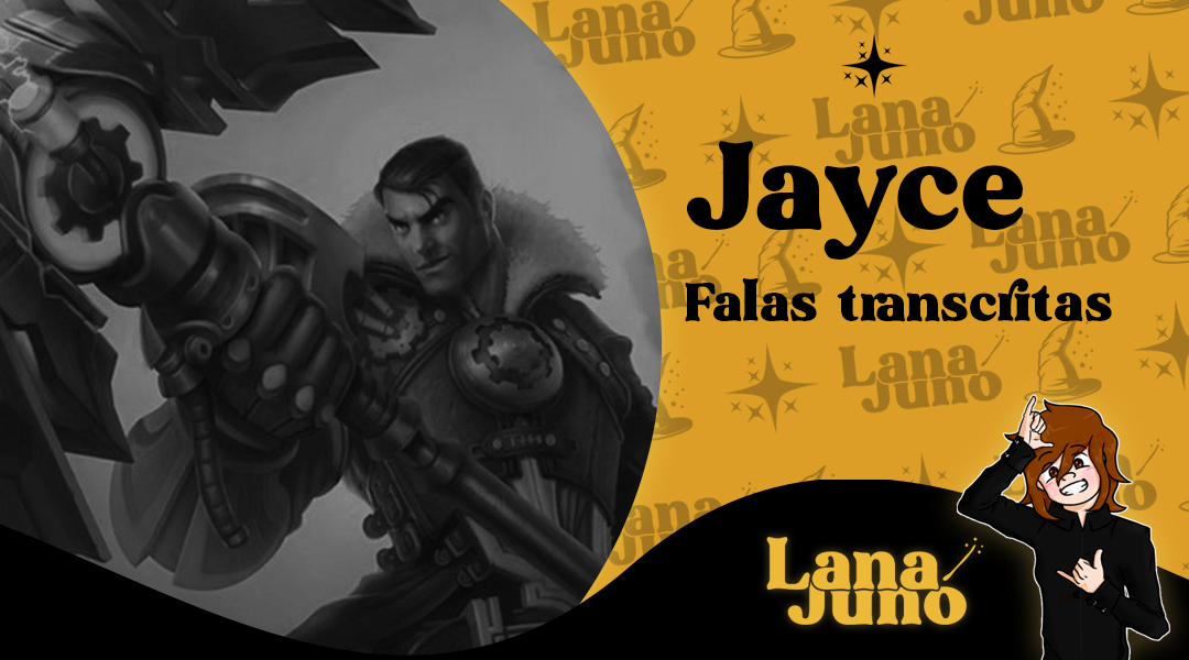 Confira todas as falas e interações do Jayce, o Defensor do Amanhã em sua skinbase de League of Legends. Uso de habilidades, escolha e banimento, ao mover e mais.