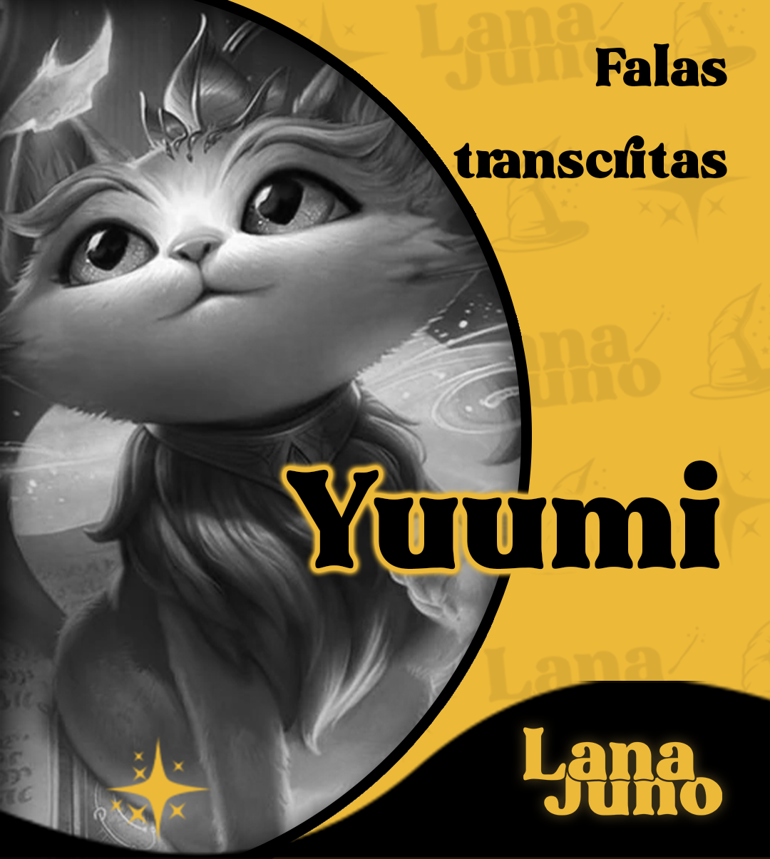 Confira todas as falas e interações de Yuumi, A Gata Mágica em sua skinbase. Escolha e banimento, ao mover, atacar, matar, morrer e mais.